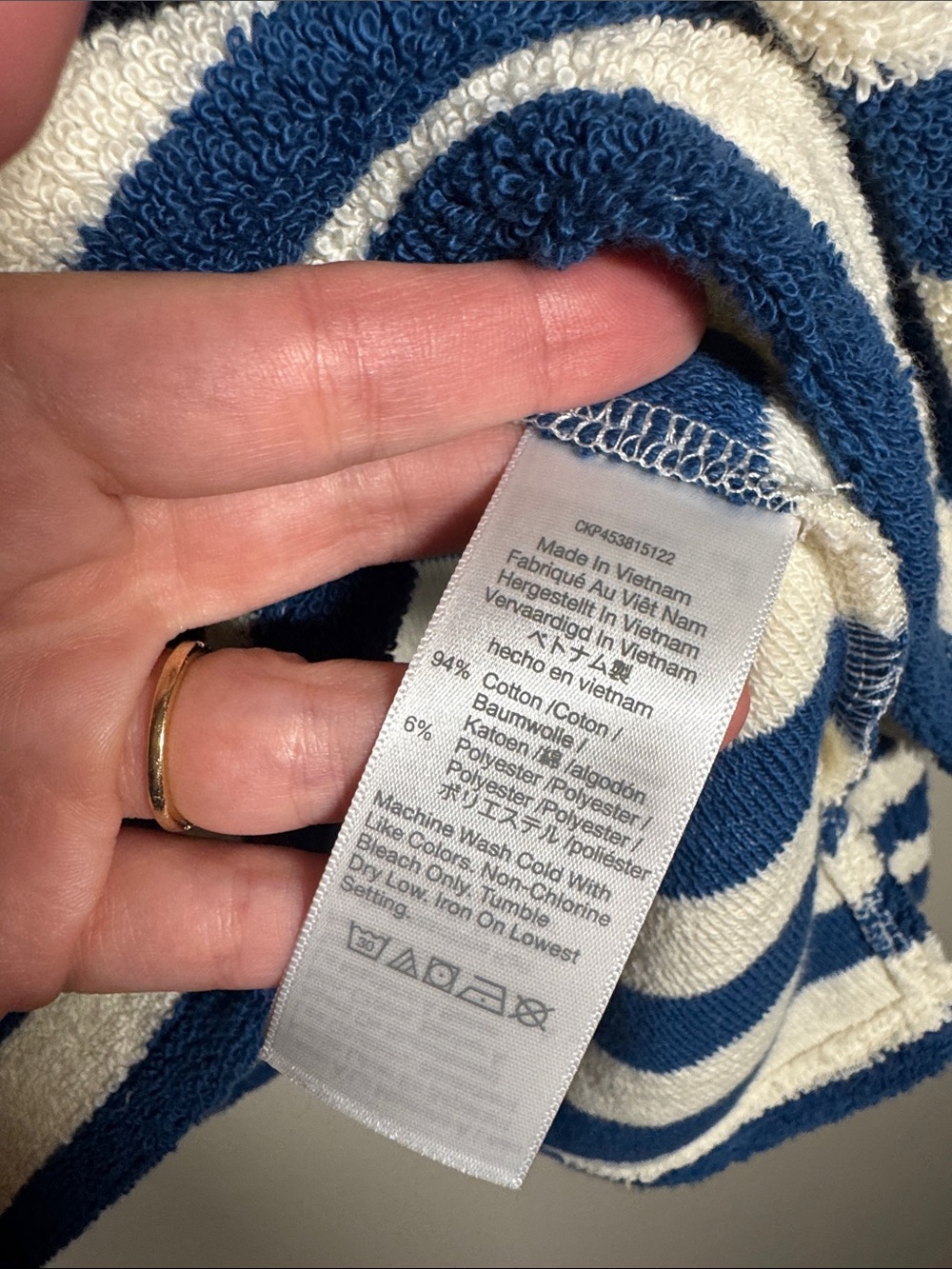 Madewell MWL Loop Terry Notched Sweatshirt - Picture 5 of 6